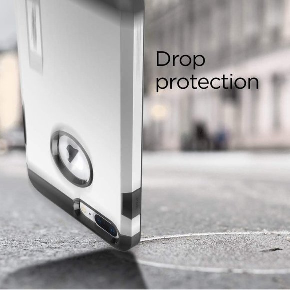 SPIGEN TOUGH ARMOR iPHONE 8 AND 7S PLUS CASE IN SATIN SILVER - Picture 13 of 14